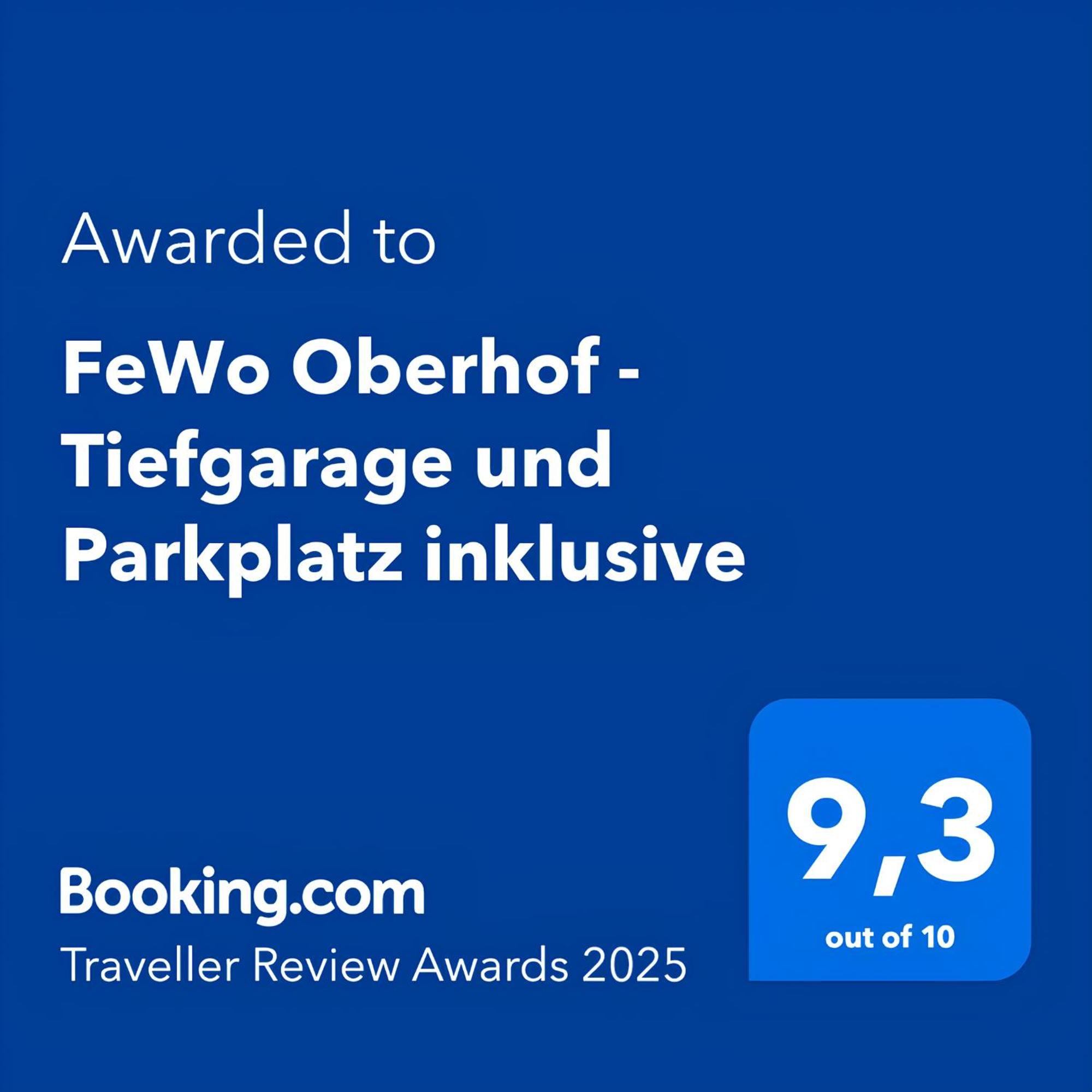 Oberhof - Tiefgarage Und Parkplatz Inklusive